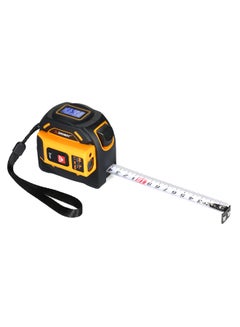 2-In-1 Digital Laser Distance Meter Rangefinder Measuring Tape Black/Yellow - v1594188934/N39102530A_2