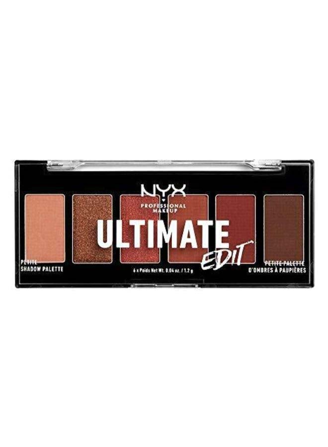 6-Shade Ultimate Edit Petite Shadow Palette Warm Neutrals 01