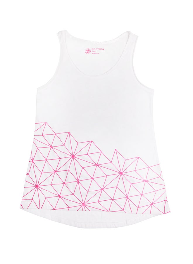 BiggYoga Aura Vest White/Red  - Image 3