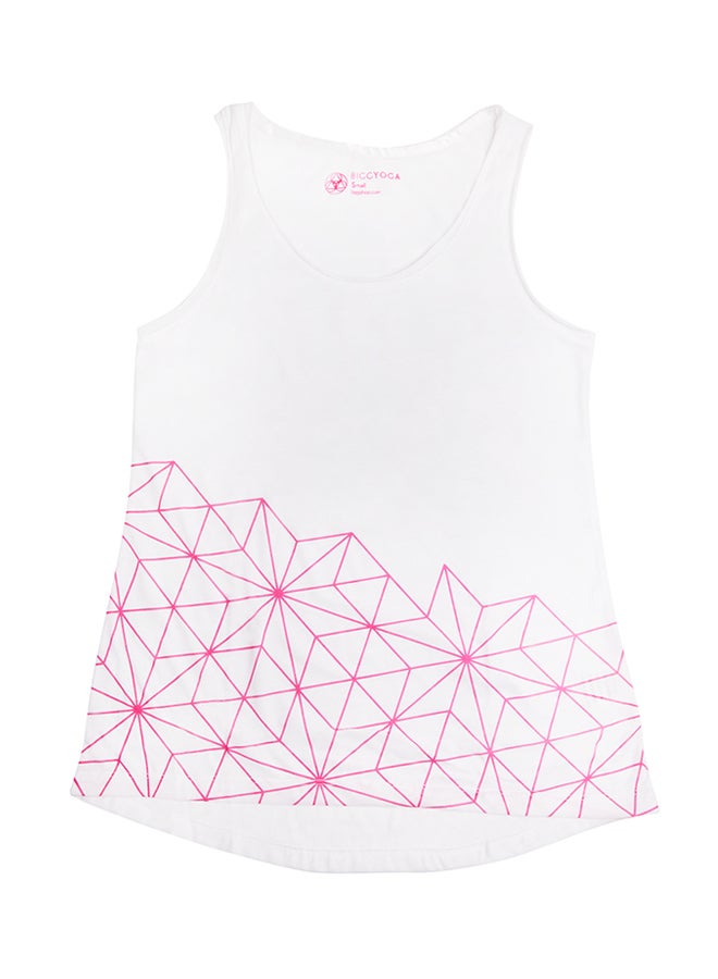 BiggYoga Aura Vest White/Red  - Image 3