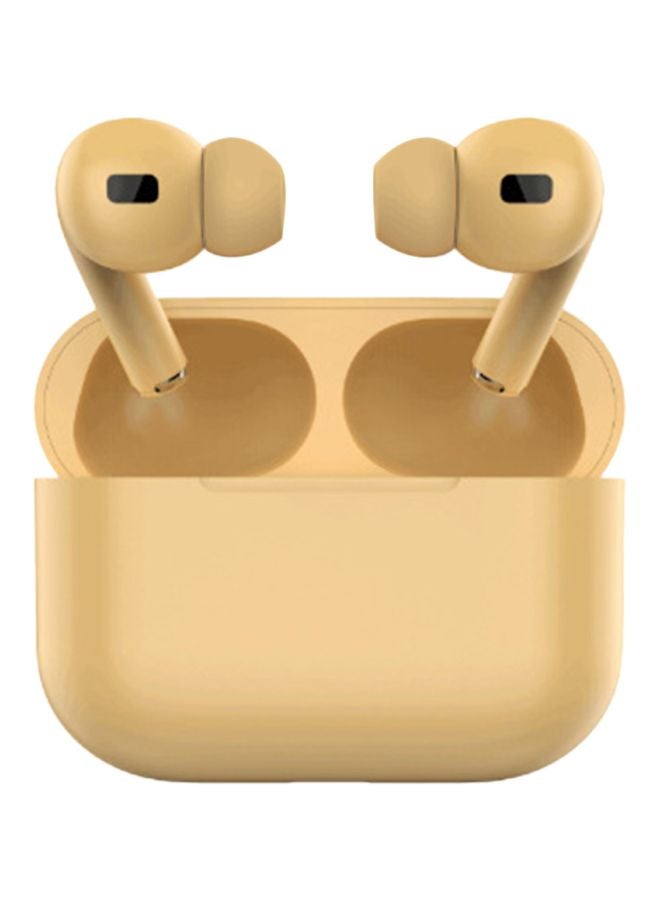 Bluetooth In-Ear Earbuds With Charging Box Beige - Image 1