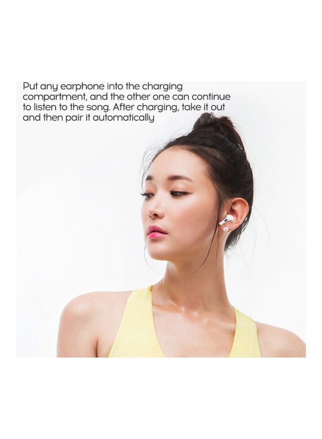 Generic - Bluetooth In-Ear Earbuds With Charging Box White - Image 1