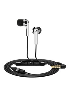 CX 2.00G Wired In-Ear Earphones With Mic Black/Silver