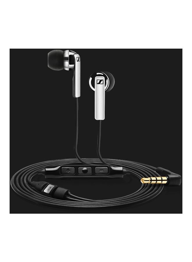 Sennheiser - CX 2.00G Wired In-Ear Earphones With Mic Black/Silver - Image 1