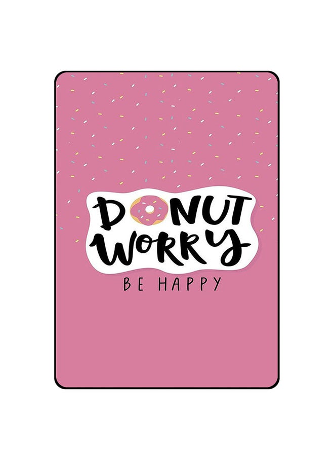 Protective Case Cover For Huawei MatePad 10.4-Inch Donut Worry Be Happy