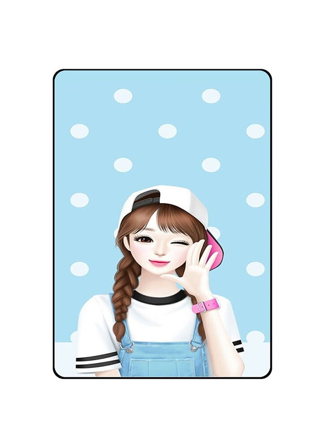 Protective Case Cover For Huawei MatePad 10.4-Inch Girl Wear Cap