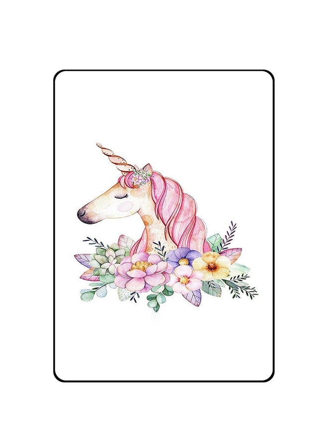 غطاء حماية واقي لجهاز هواوي ميتاباد قياس 10.4 بوصة يونيكورن آند فلاور