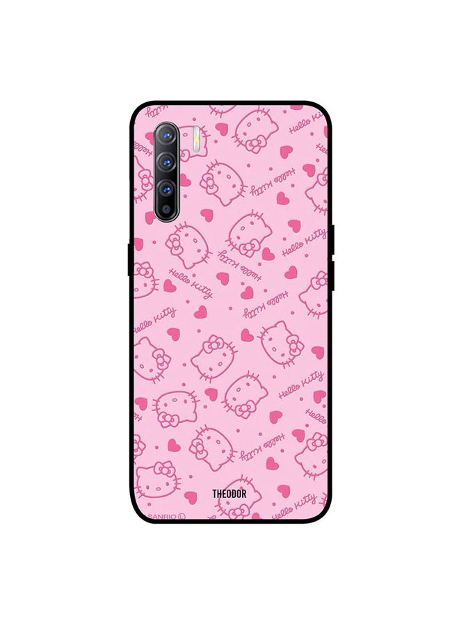 Protective Case Cover For Oppo Reno3 Hello Kitty Tags