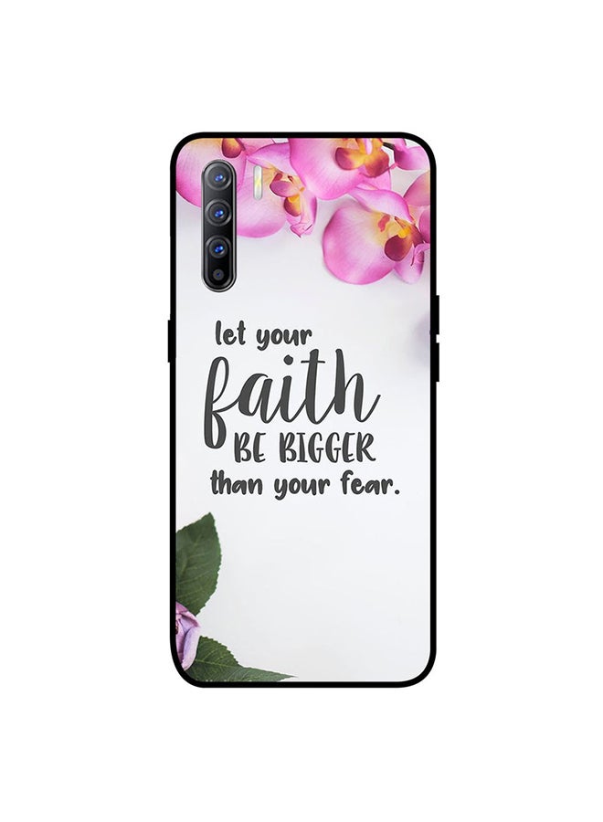 غطاء حماية واقٍ لجهاز أوبو رينو 3 Let Your Faith