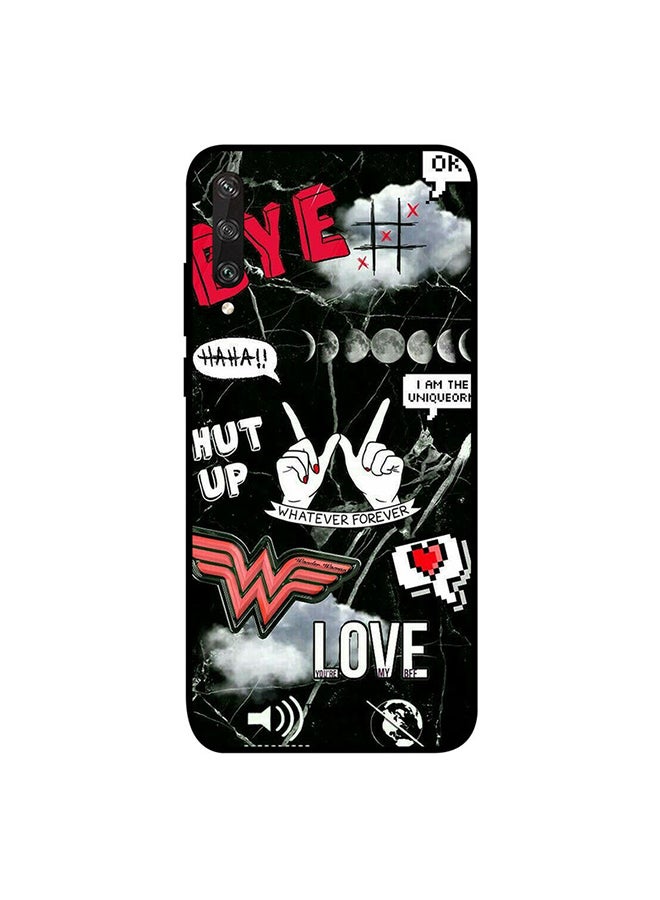 Protective Case Cover For Huawei Y6P Bye Shut Up Love Tag