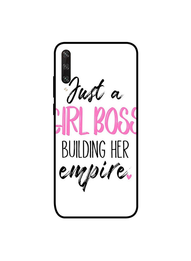 Protective Case Cover For Huawei Y6P Just A Girl Boss