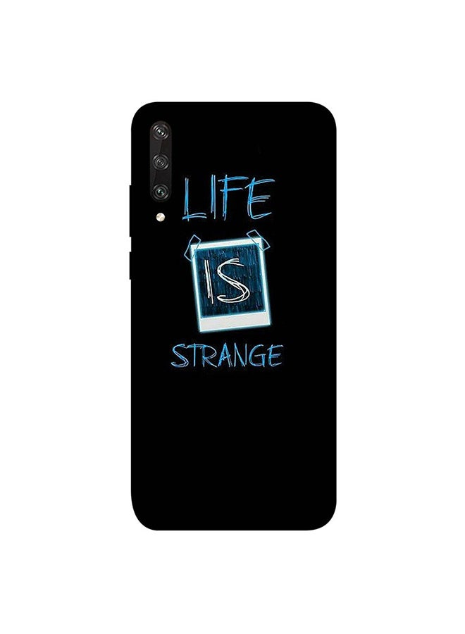 غطاء حماية واق لهاتف هواوي Y6p عبارة "Life Is Strange"