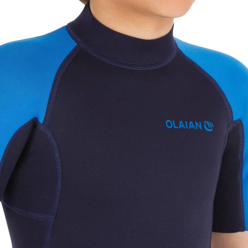 Generic Surfing Thermal Short Sleeves Shorty Swimsuit 14cm - Image 4