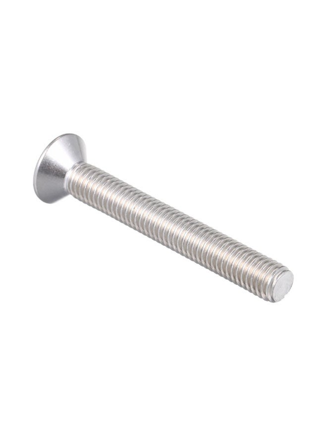 Stainless Steel Socket Cap Hex Screw Bolt Silver M-8 x 60  - Image 2