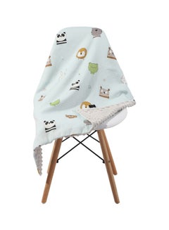 insular Animal Printed Dotted Blanket  - Image 2