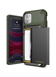 VRS Design Design Damda Glide Pro Case Cover For Apple iPhone 11 Green 
