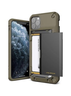 Design Damda Glide Pro Case Cover For Apple iPhone 11 Pro Khaki