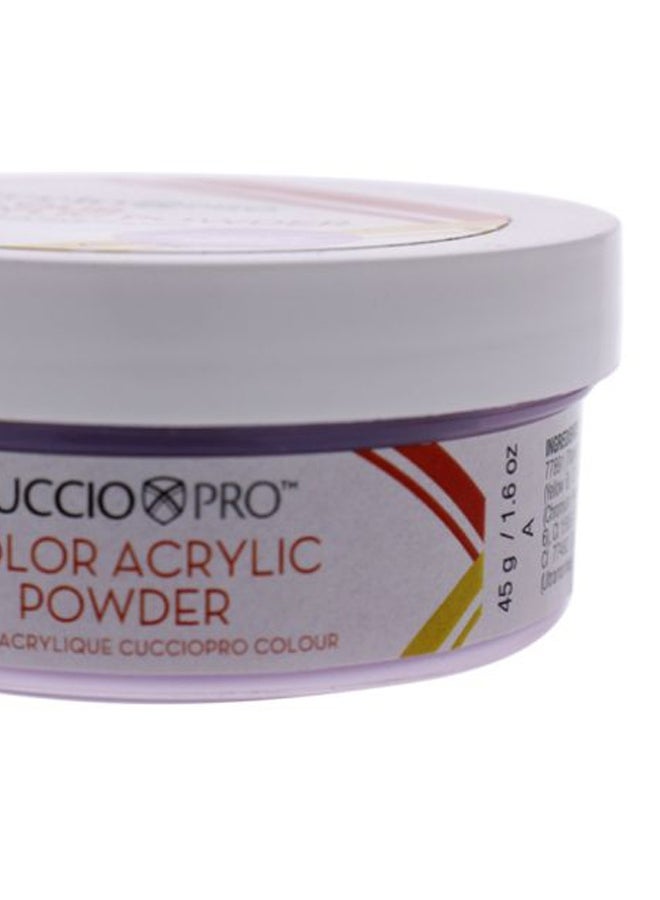 كوتشيو برو بودرة ألوان أكريليك لتزيين الأظافر أرجواني عنابي - Image 2