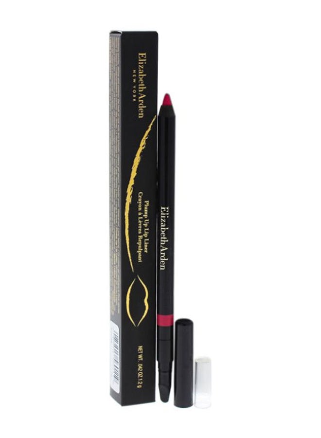 Elizabeth Arden 2-In-1 Plump Up Lip Liner Crayon 06 Fushia Burst  - Image 2