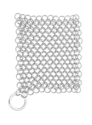 Stainless Steel Square Dish Cleaner Net Silver 4 x 4cm - v1594213100/N38592859A_1