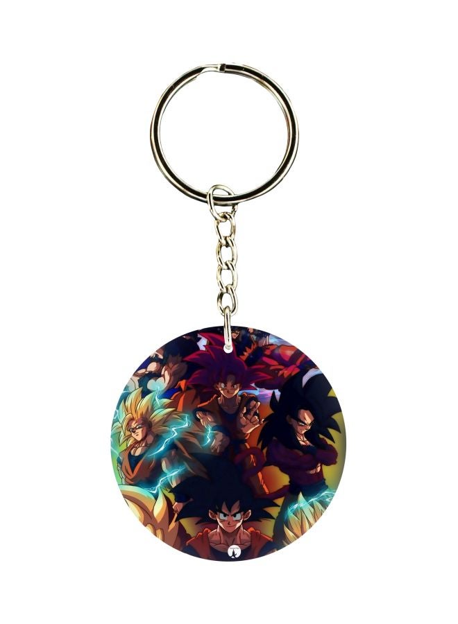 BP Cartoon Printed Keychain