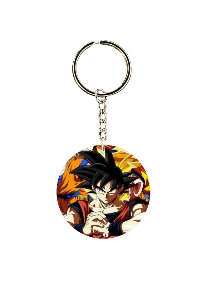 BP Printed Single Sided Keychain