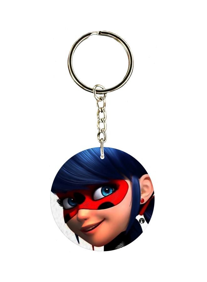 BP Cartoon Printed Single Sided Keychain