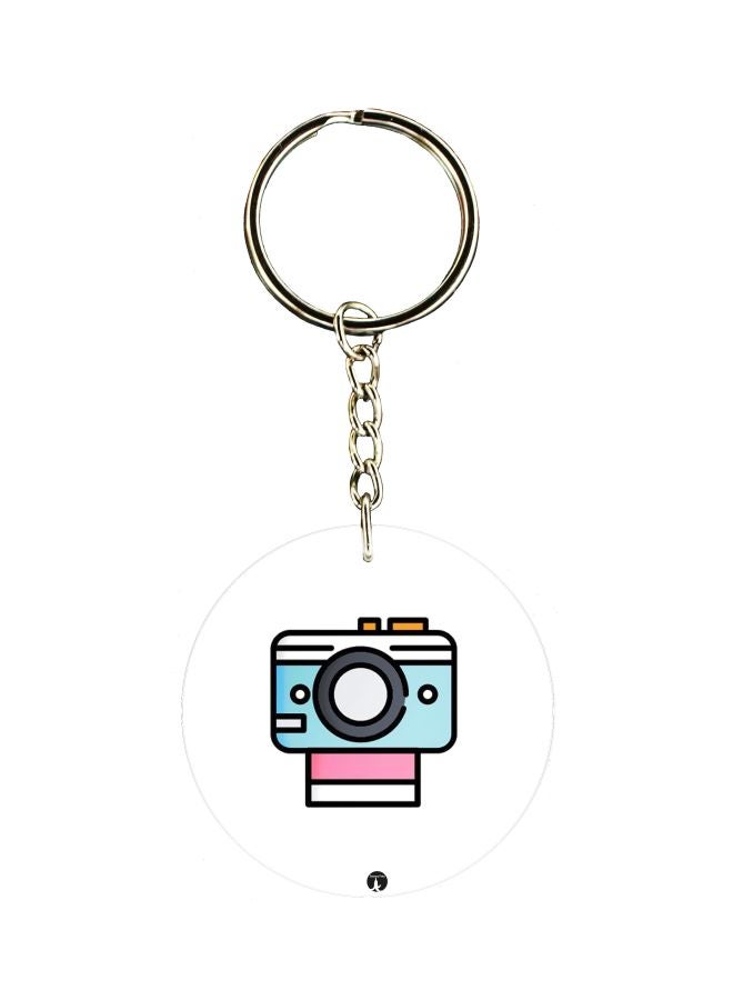 BP Cartoon Themed Single Sided Keychain