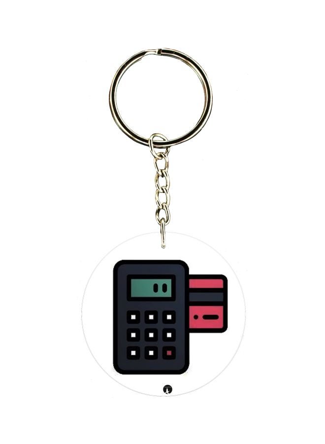 BP Cartoon Themed Single Sided Keychain