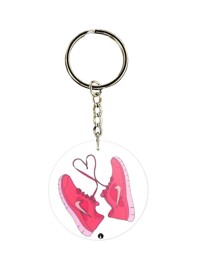 BP Cartoon Themed Single Sided Keychain