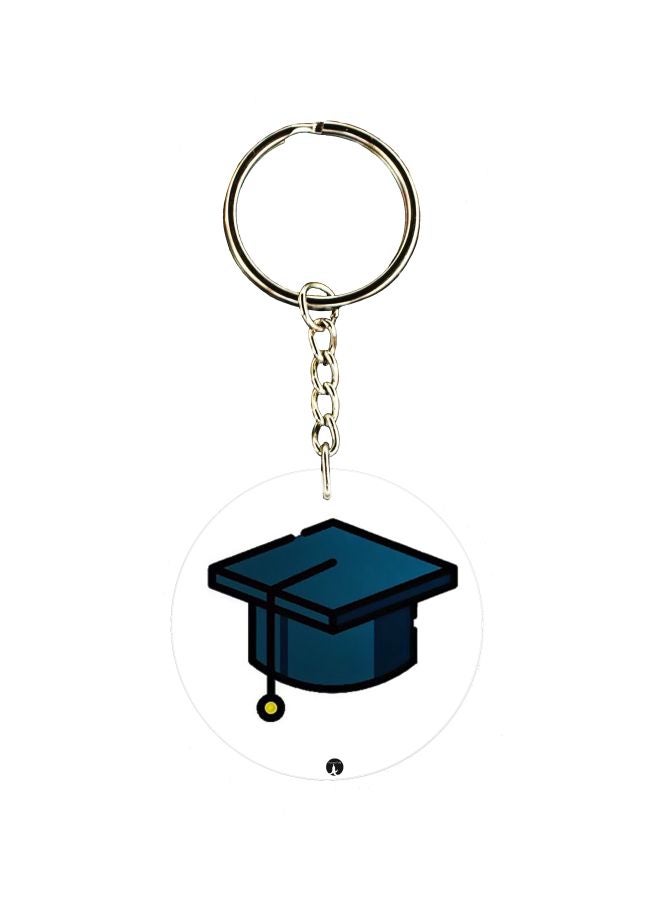 BP Cartoon Themed Single Sided Keychain