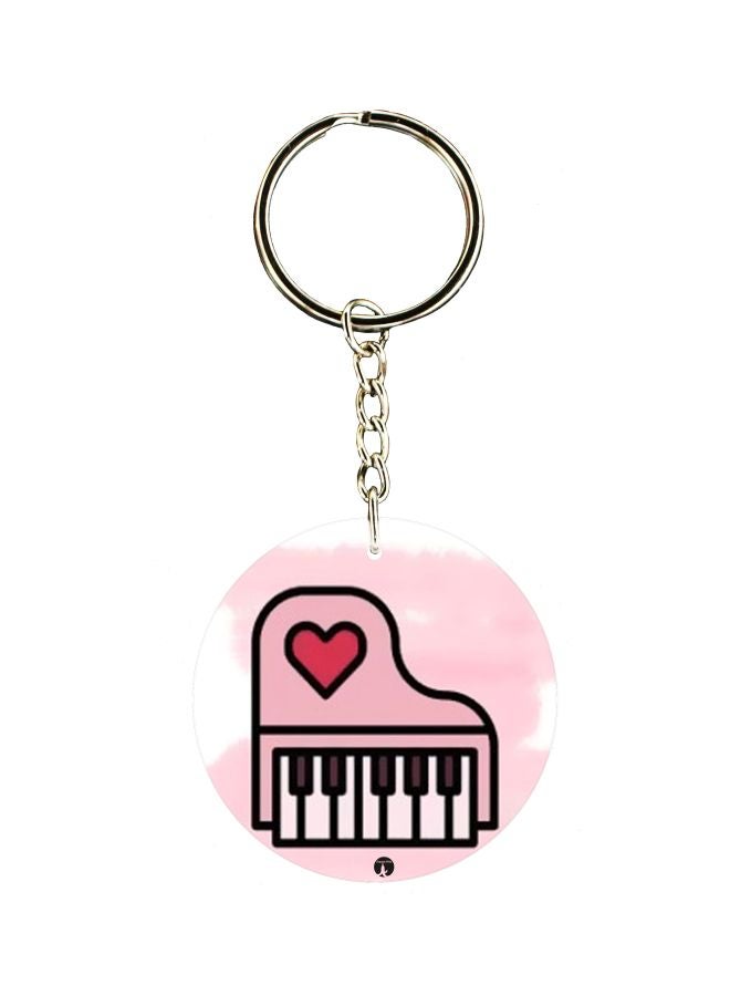 BP Cartoon Themed Single Sided Keychain