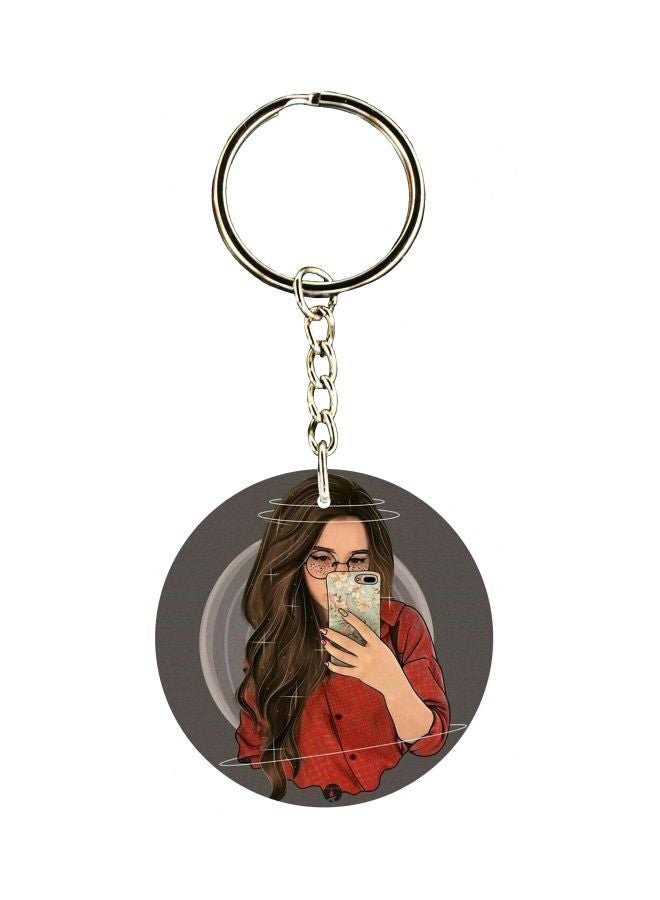 بي بي سلسلة مفاتيح بطبعة رسومات كرتونية