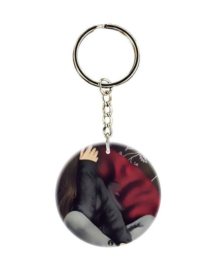 بي بي سلسلة مفاتيح بطبعة رسومات كرتونية