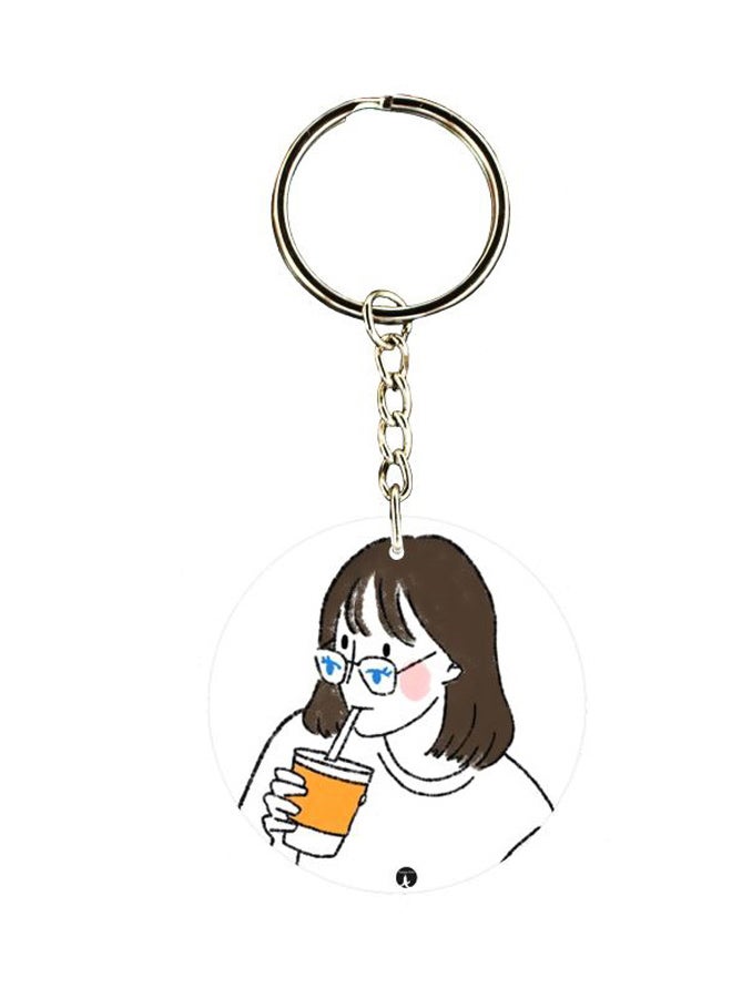 BP Character Printed Keychain