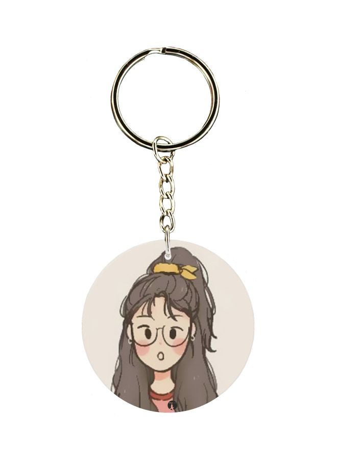 Character Printed Keychain