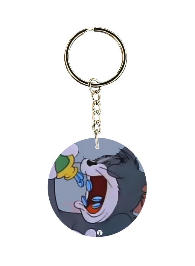 BP Tom Character Printed Keychain