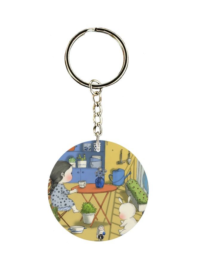 BP Character Printed Keychain
