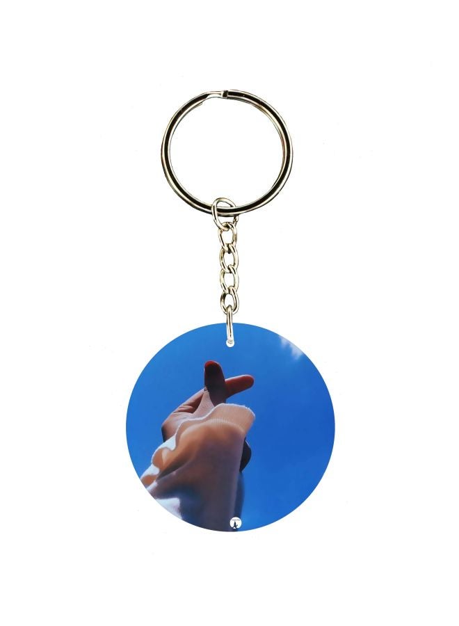 BP Cartoon Themed Single Sided Keychain