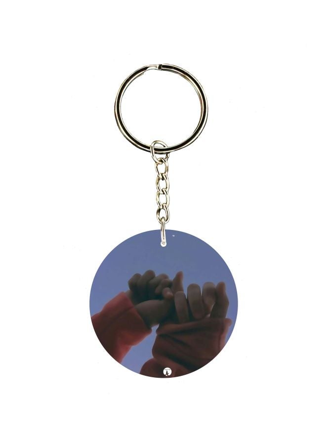 BP Cartoon Themed Single Sided Keychain