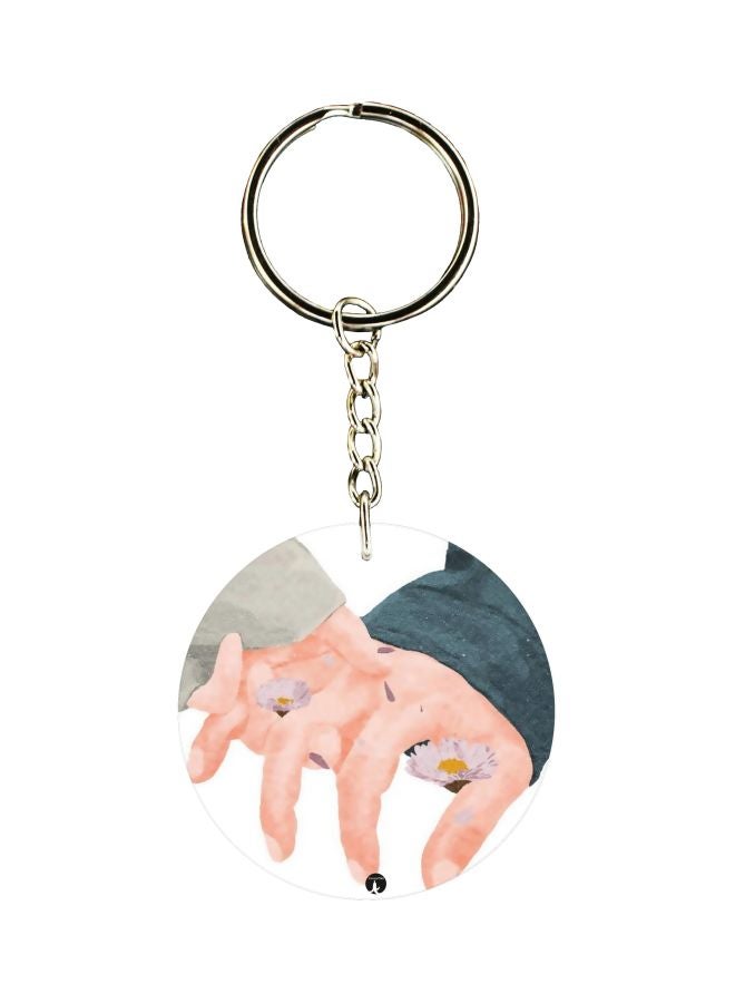 BP One Side Printed Keychain