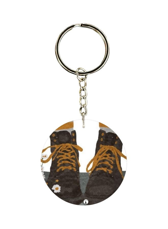 بي بي سلسلة مفاتيح بطبعة على وجه واحد