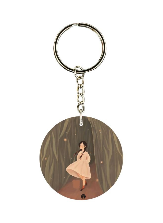 BP One Side Printed Keychain