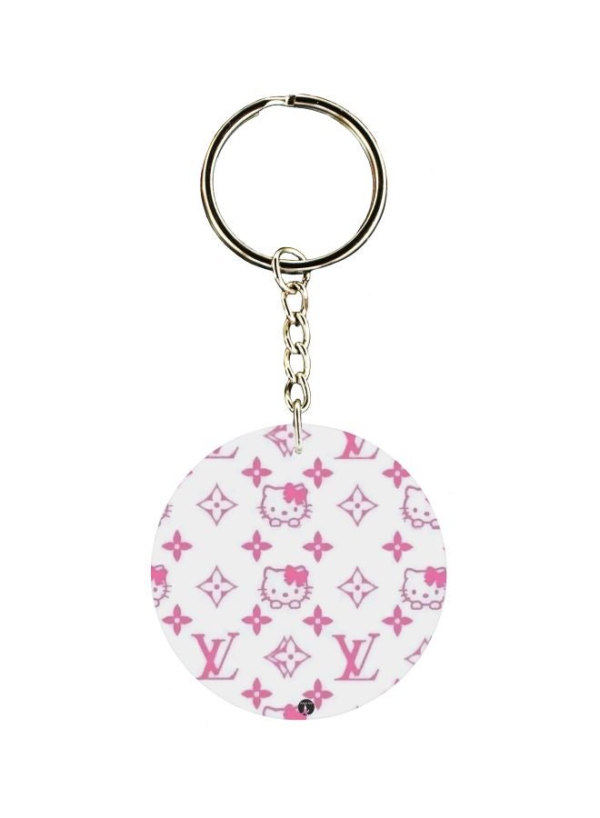 BP Hello Kitty Printed Single Sided Keychain 