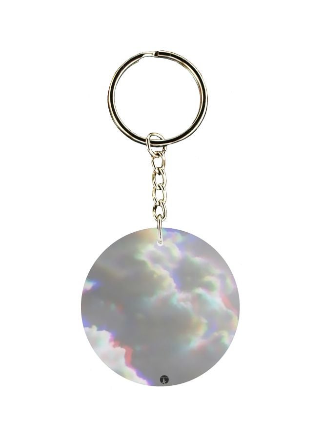 BP Cloud Printed Keychain