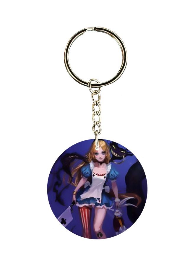 BP Anime Character Printed Keychain