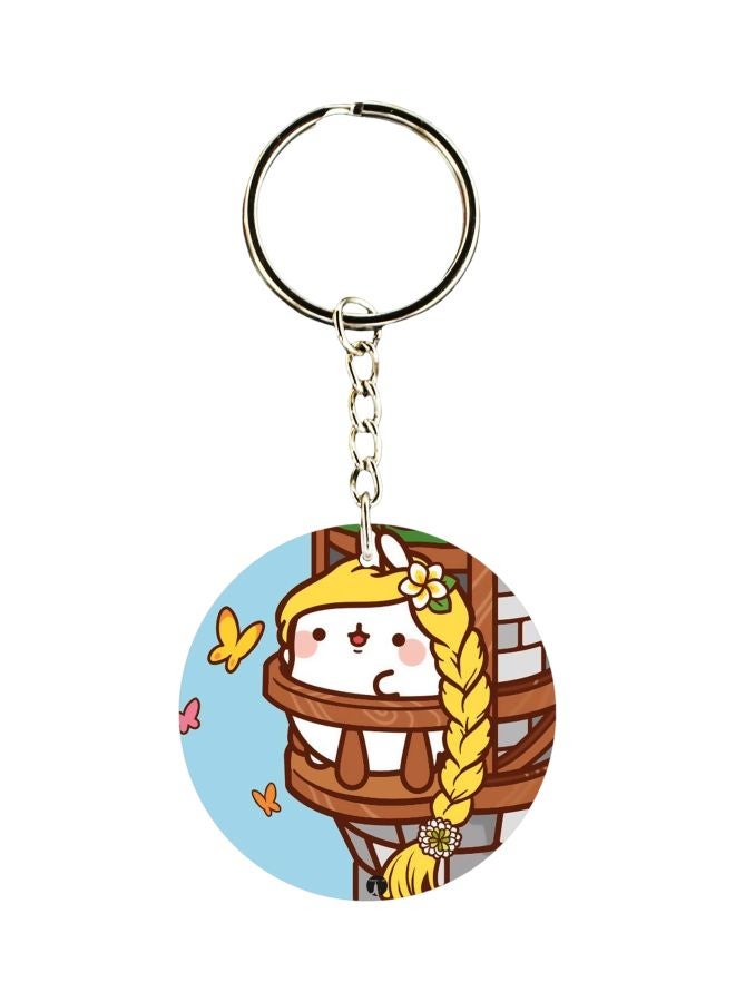 بي بي سلسلة مفاتيح بطبعة رسومات كرتونية