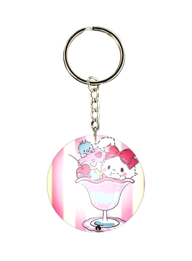 BP Ice-Cream Printed Keychain