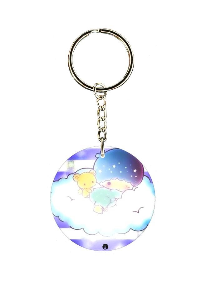 بي بي سلسلة مفاتيح بطبعة رسومات كرتونية