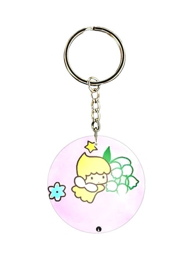 BP Cartoon Printed Keychain
